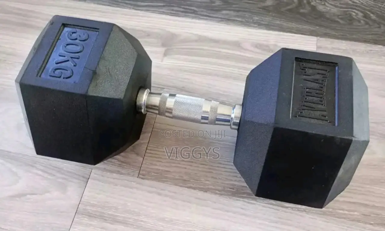 Amazing 30kg Hexagonal Dumbell