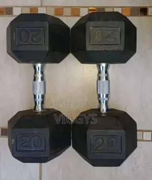Classic 20kg Hexagonal Dumbbells