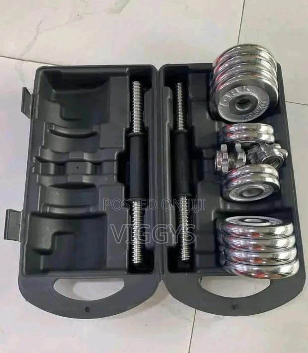 Good Quality 30kg Dumbell Chrome