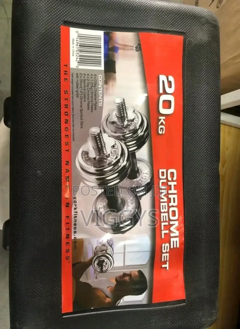 Original Dumbell 20kg Chrome