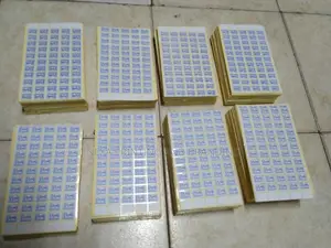 High Quality Kebs Adhesive Stickers