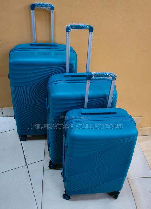 *3 in 1 Unbreakable PP Suitcase Za Rubber* - thumbnail 7