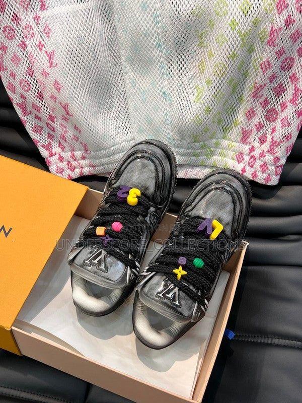 *Quality Leather Lv Trainers* - thumbnail 2