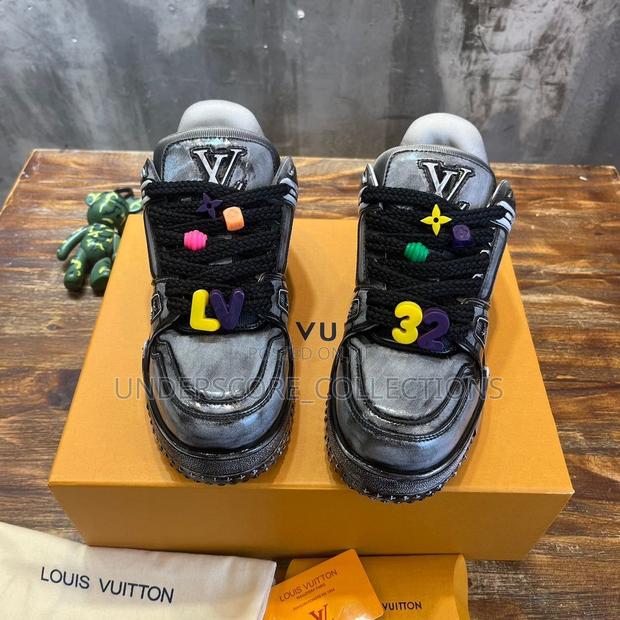 *Quality Leather Lv Trainers* - thumbnail 3