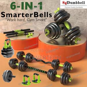 6 in 1 Adjustable Dumbbell Set(30kg) - thumbnail 2