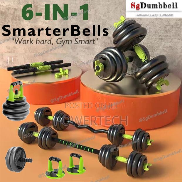 6 in 1 Adjustable Dumbbell Set(30kg) - main view