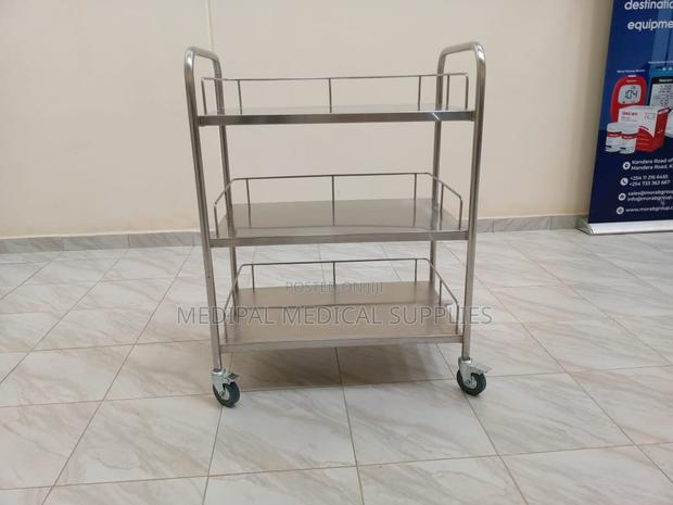 3 Shelves Procedure Trolley