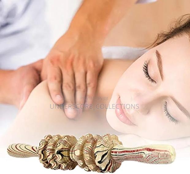 *Wooden Exercise Roller Shaft/Whole Body Massage Roller* - thumbnail 4