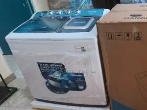 White/Grey Ramtons 12kg Top Load Twin Tub Washing Machine