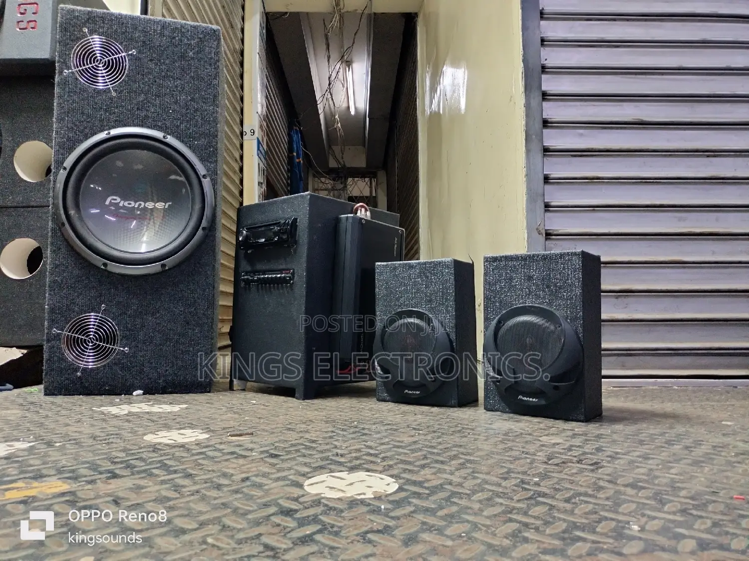 Kenwood Head Unit System 3500watts