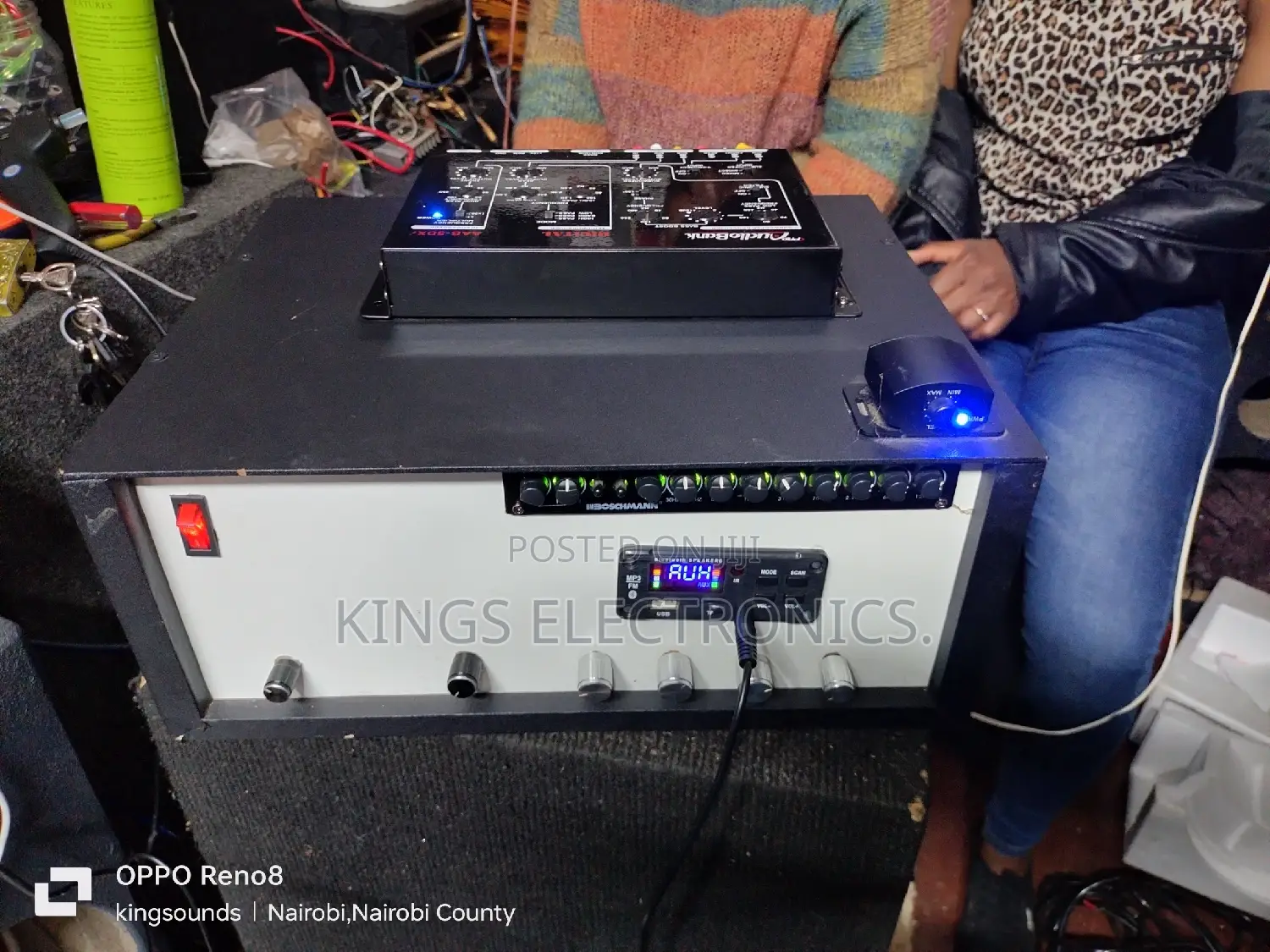 Modified Club Amplifiers Jua Kali With Cross Over