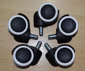 White Castor Wheels(Rollers - thumbnail 2