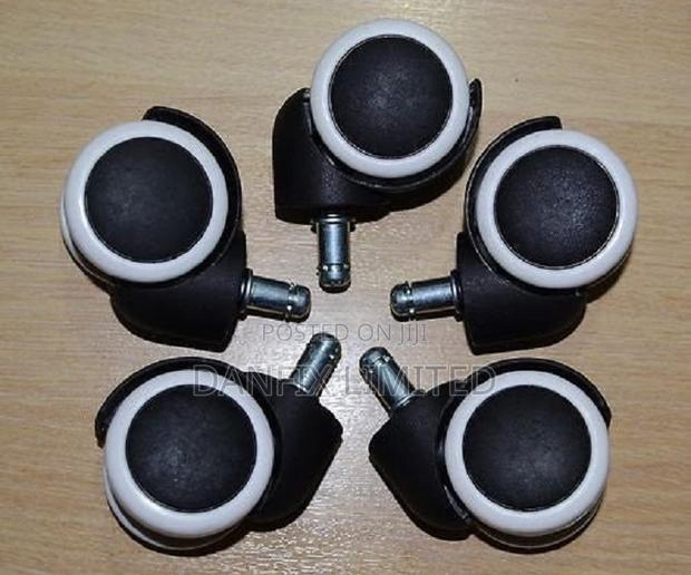 White Castor Wheels(Rollers - main view