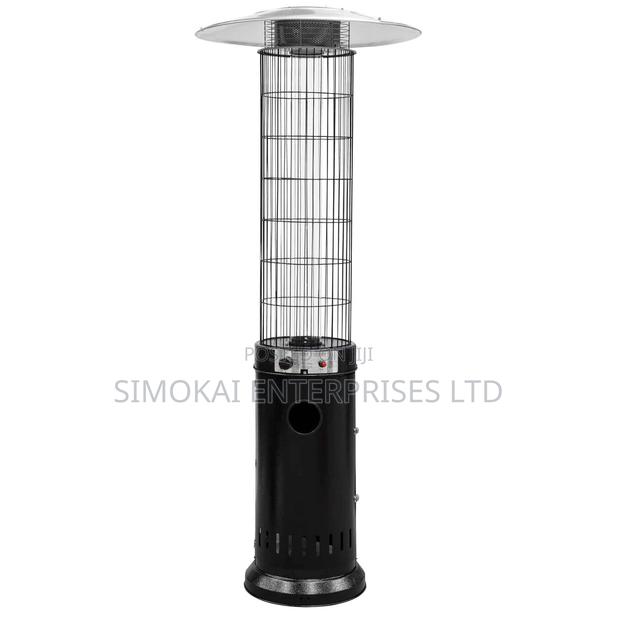 Gas Patio Heater 13kw For Commercial Domestic Use, Black - main view