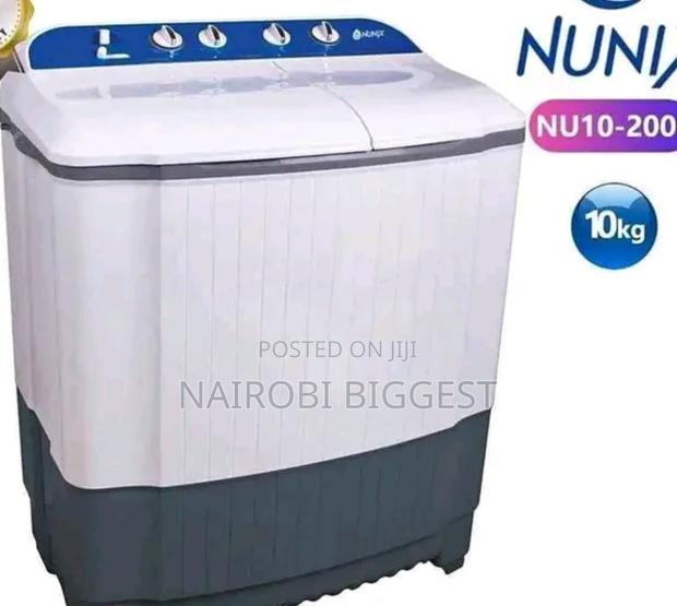 Nunix 10kgs Wash/Spin Washing Machine