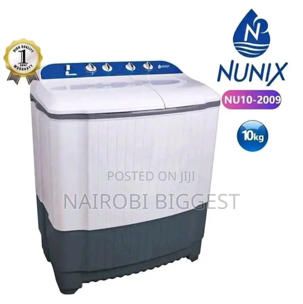 Nu10-2009 Nunix Washing Machine 10 Kgs