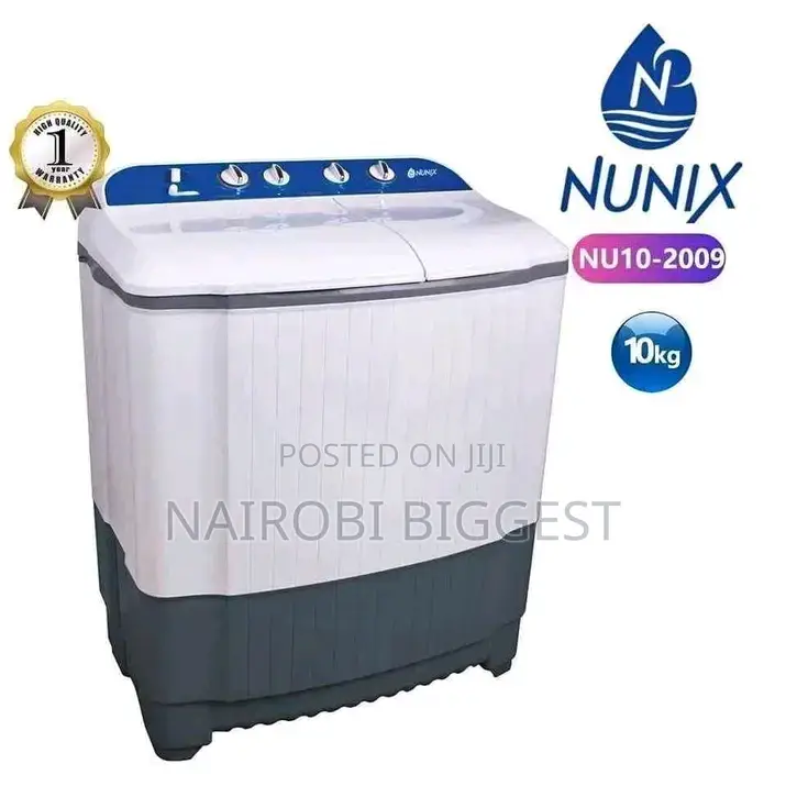 Nu10-2009 Nunix Washing Machine 10 Kgs
