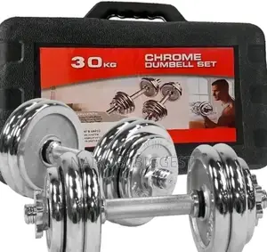 30kg Chrome Dumbells