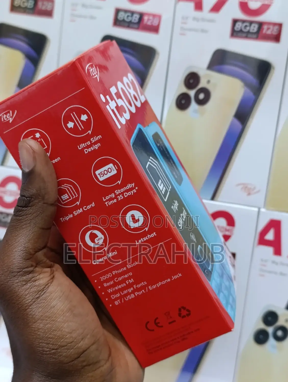 New Itel IT5081 Black