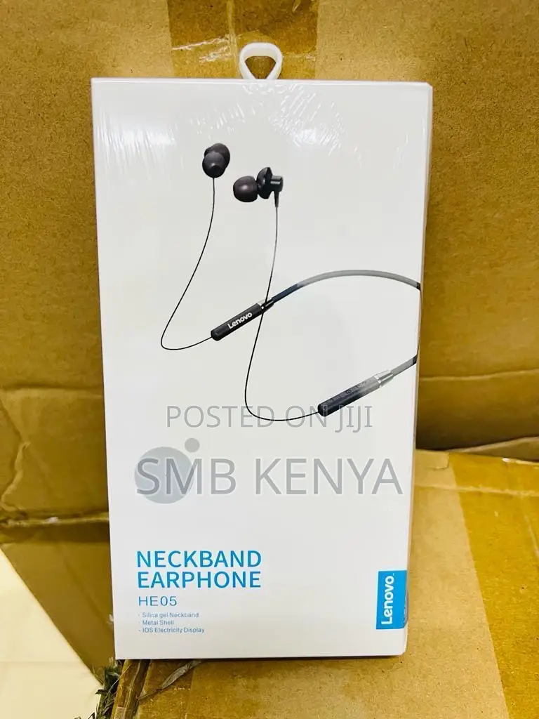 New Lenovo Neckband Wireless Earphones