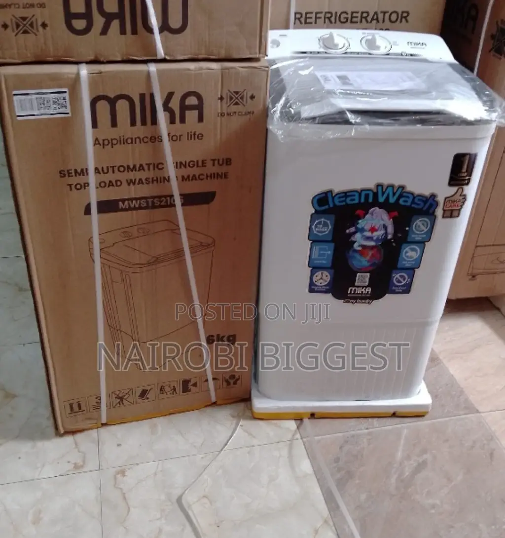 New Mika Semi Automatic 6kg Top Load Washing Machine