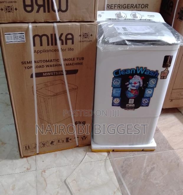 New Mika Semi Automatic 6kg Top Load Washing Machine