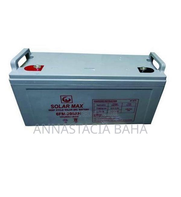 Quality Solar Max 200ah Deep Cycle Battery Gel - main view