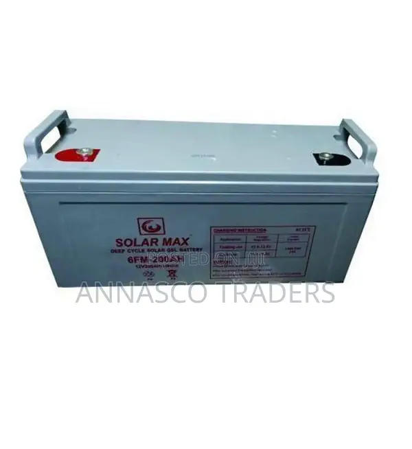 Quality Solar Max 200ah Deep Cycle Battery Gel