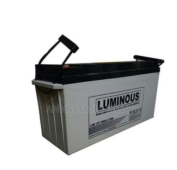 Powerful Luminous 200ah Heavy Duty Battery - main view
