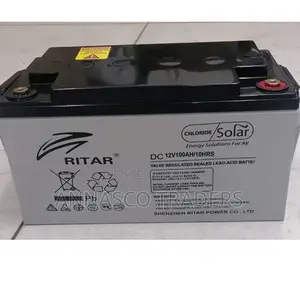RITAR 100AH Solar Battery Dry Cell Maintenance Solar Battery