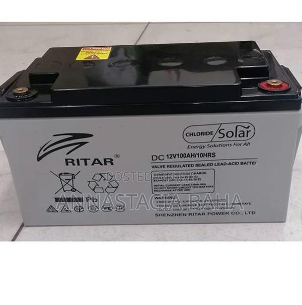 RITAR 100AH Solar Battery Dry Cell Maintenance Solar Battery - main view