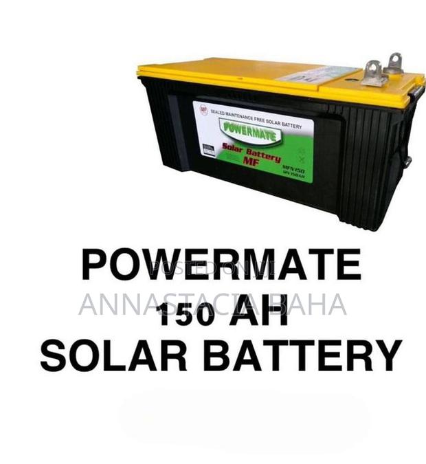 Powermate 150ah Solar Battery Deep Cycle Lead Acid Solar Bat - main view
