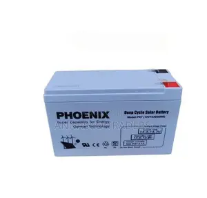 Phoenix 7 AH Solar Battery Dry Cell Maintenance Solar Batter
