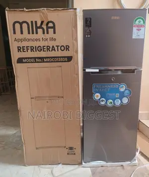 Mika 138 Litres Double Door Refrigerator