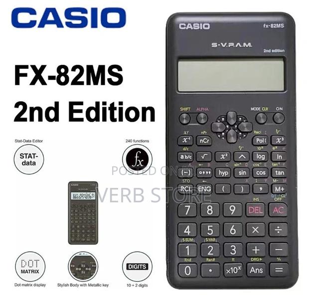 Casio 2nd Gen Fx-82ms - main view
