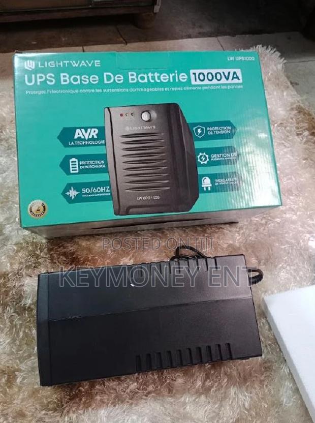 LW Lightwave 1000va Line Interactive UPS Power Supply Backup