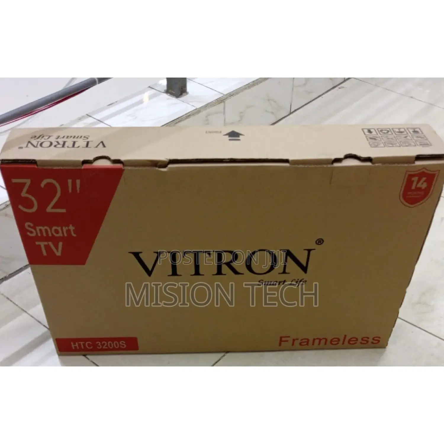 Vitron 32′′ Inch Smart Frameless TV
