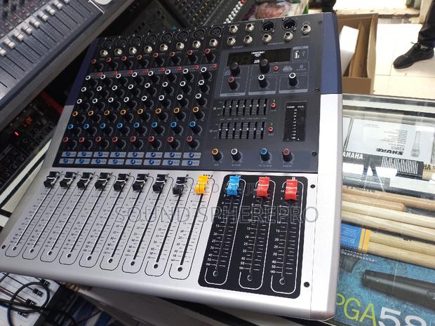 KV80 8 Channel Powered Mixer Si Sounds - thumbnail 2