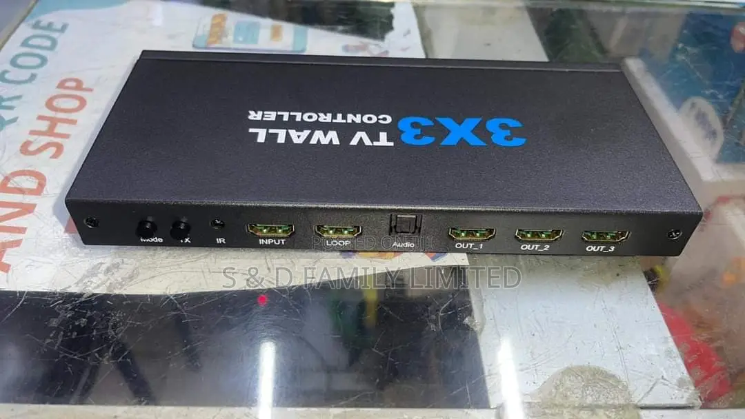 3 by 3 TV Wall Controller
