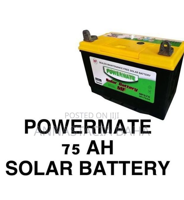Powermate 75 AH Solar Battery Dry Cell - main view