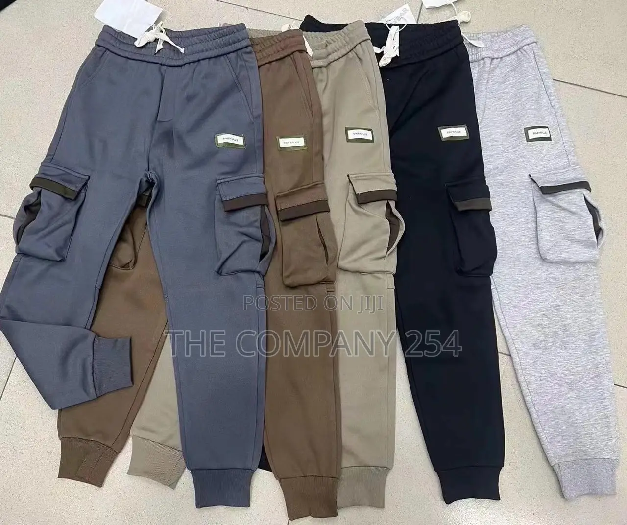 Mwarabu Latest Designer Men's Side Pockets Designer Cargo
