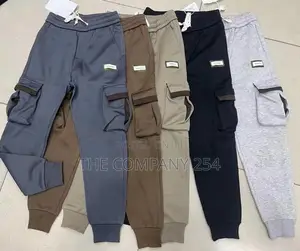Mwarabu Latest Designer Men's Side Pockets Designer Cargo