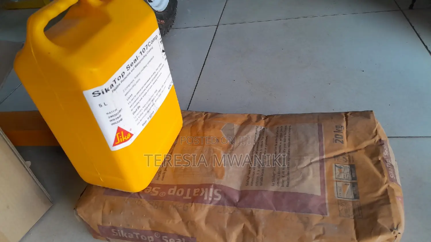 Sika Topseal 107-a Two Components Waterproofing A+B 25KGS