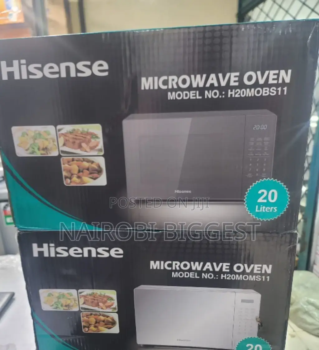 Quality New Black And Silver Hisense Digital Microwave