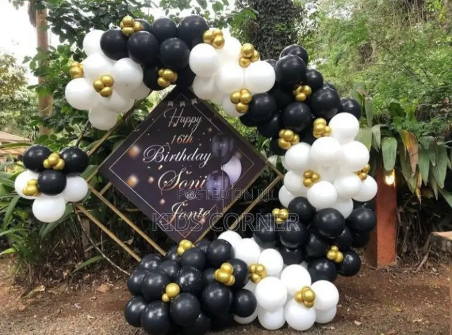 Birthday Backdop Decorations