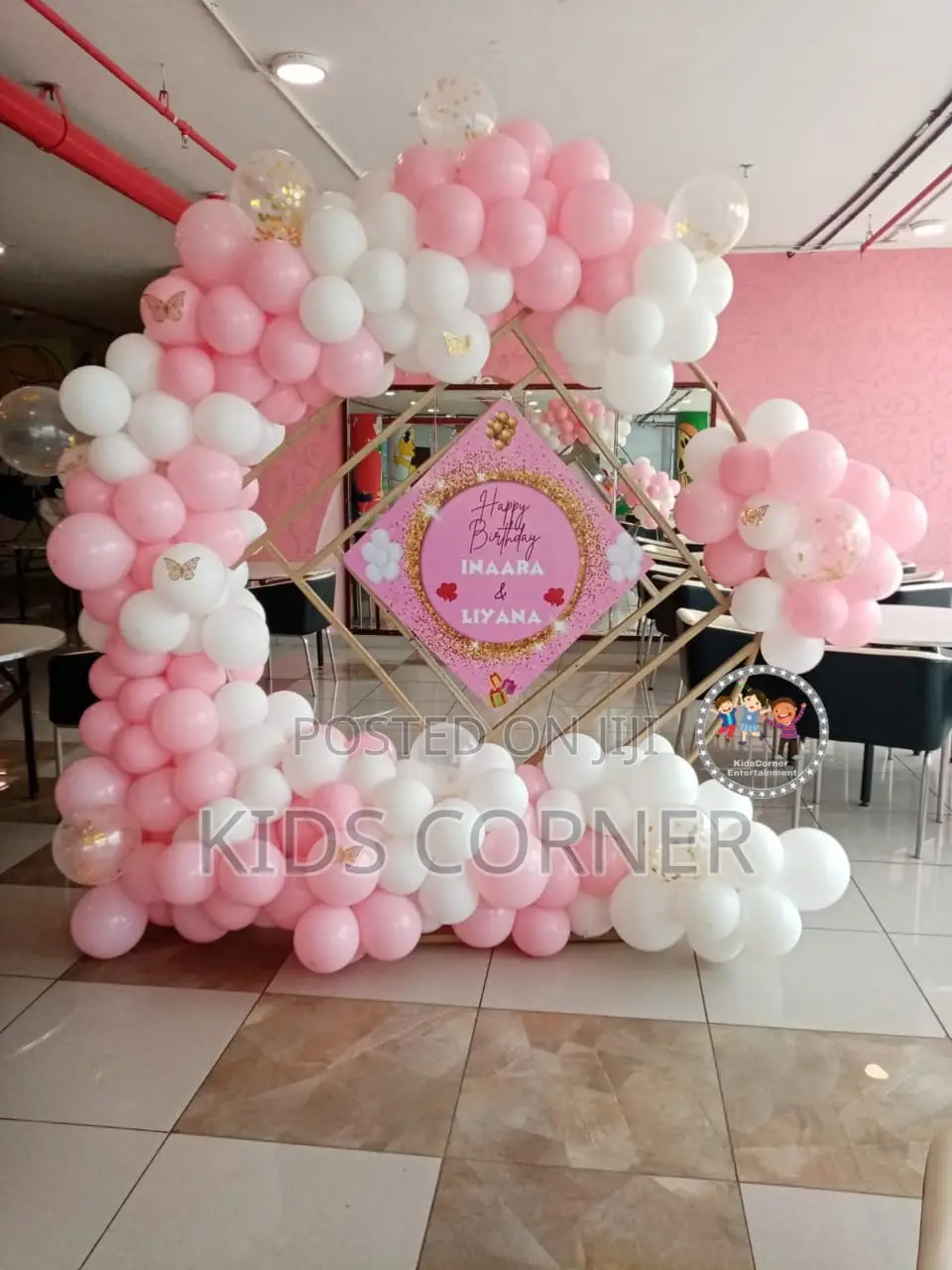 Birthday Backdop Decorations