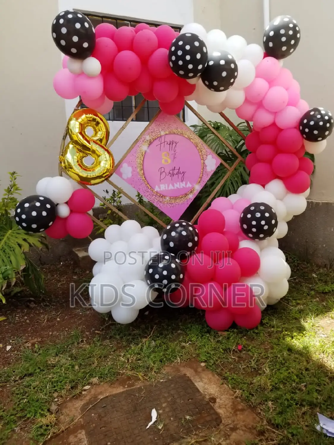 Birthday Backdop Decorations