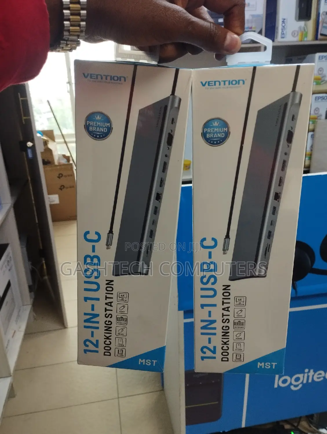 Vention 12-in-1 USB-C Docking Station