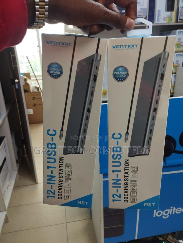 Vention 12-in-1 USB-C Docking Station