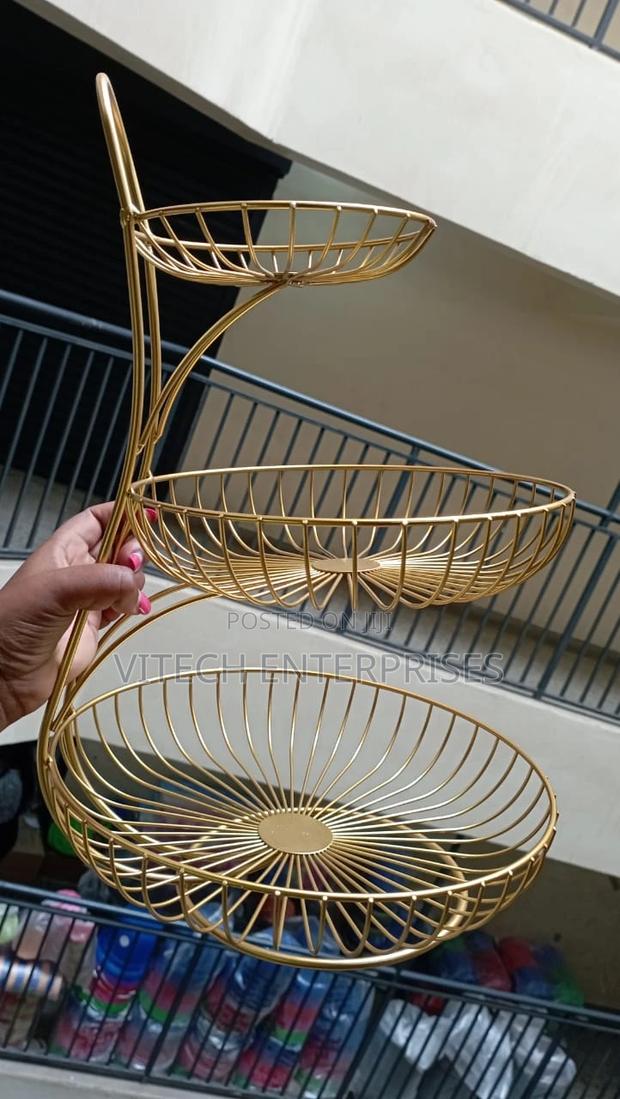 Metallic Fruit Rack - main view